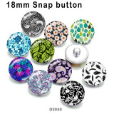 10pcs/lot  Feather  Flower   glass  picture printing products of various sizes  Fridge magnet cabochon
