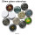 25mm glass cabochon