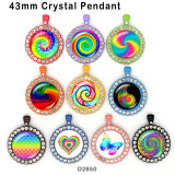 10pcs/lot  color  pattern  glass  picture printing products of various sizes  Fridge magnet cabochon
