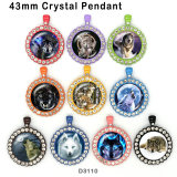 10pcs/lot  Fox  glass  picture printing products of various sizes  Fridge magnet cabochon