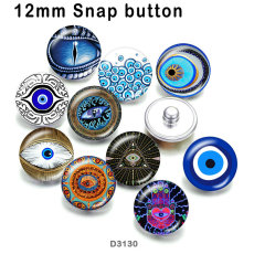 10pcs/lot  eye  glass  picture printing products of various sizes  Fridge magnet cabochon