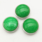 18MM snap Natural stone turquoise snap buttons
