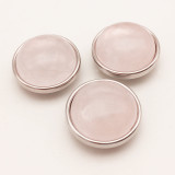 18MM snap Natural stone turquoise snap buttons