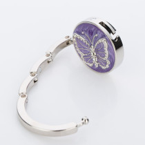 Butterfly painting oil bag hook can be externally hanging decorative bag hanging