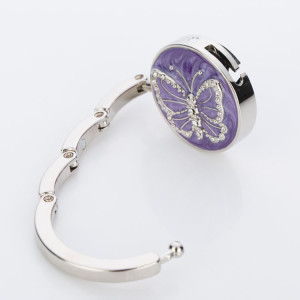 Butterfly painting oil bag hook can be externally hanging decorative bag hanging