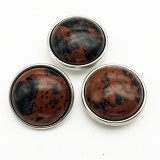 18MM snap Natural stone turquoise snap buttons