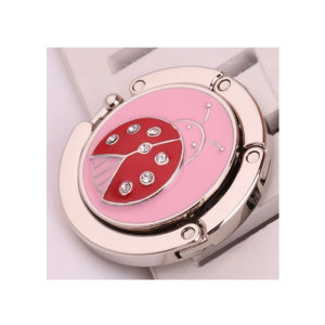 Ladybug Oil Drops with Rhinestones painting oil bag hook can be externally hanging decorative bag hanging
