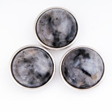 18MM snap Natural stone turquoise snap buttons