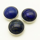 18MM snap Natural stone turquoise snap buttons