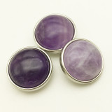 18MM snap Natural stone turquoise snap buttons