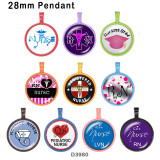 10pcs/lot  Nurse   glass  picture printing products of various sizes  Fridge magnet cabochon