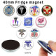 10pcs/lot  Nurse   glass  picture printing products of various sizes  Fridge magnet cabochon