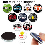 10pcs/lot  MOM   glass  picture printing products of various sizes  Fridge magnet cabochon