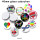 40mm glass cabochon