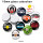18mm glass cabochon