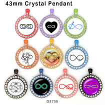 10pcs/lot  love   glass  picture printing products of various sizes  Fridge magnet cabochon