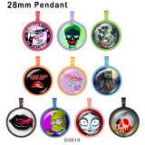 10pcs/lot  Lips  glass  picture printing products of various sizes  Fridge magnet cabochon