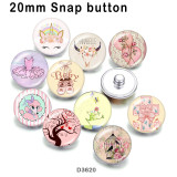10pcs/lot  Unicorn   glass  picture printing products of various sizes  Fridge magnet cabochon