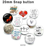 10pcs/lot  Faith   glass  picture printing products of various sizes  Fridge magnet cabochon