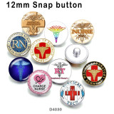 10pcs/lot  Nurse  glass  picture printing products of various sizes  Fridge magnet cabochon