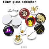 10pcs/lot  pattern   glass  picture printing products of various sizes  Fridge magnet cabochon