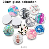10pcs/lot  pattern  glass  picture printing products of various sizes  Fridge magnet cabochon