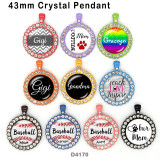 10pcs/lot  MOM   glass  picture printing products of various sizes  Fridge magnet cabochon