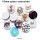 16mm glass cabochon