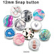 10pcs/lot  pattern  glass  picture printing products of various sizes  Fridge magnet cabochon