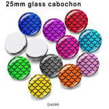 10pcs/lot  pattern  glass  picture printing products of various sizes  Fridge magnet cabochon