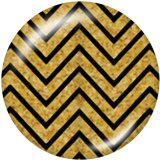 20MM  skull  pattern   Print   glass  snaps buttons