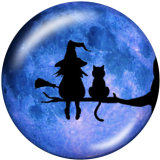 20MM   teacher   Cat  Print   glass  snaps buttons