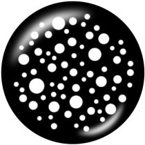 20MM  love  snowflake  Print   glass  snaps buttons