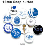 10pcs/lot  pattern  glass picture printing products of various sizes  Fridge magnet cabochon