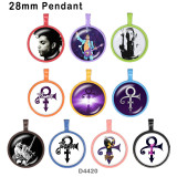 10pcs/lot   Famous music  glass picture printing products of various sizes  Fridge magnet cabochon