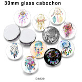 10pcs/lot   Dreamcatcher    glass picture printing products of various sizes  Fridge magnet cabochon