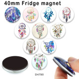 10pcs/lot   Dreamcatcher    glass picture printing products of various sizes  Fridge magnet cabochon