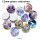 12mm glass cabochon