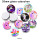 20mm glass cabochon