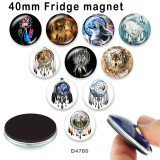 10pcs/lot   Dreamcatcher    glass picture printing products of various sizes  Fridge magnet cabochon