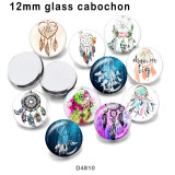 10pcs/lot   Dreamcatcher    glass picture printing products of various sizes  Fridge magnet cabochon