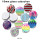 18mm glass cabochon