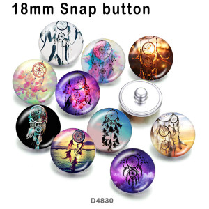 10pcs/lot   Dreamcatcher    glass picture printing products of various sizes  Fridge magnet cabochon