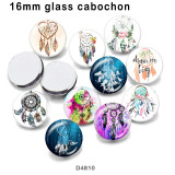 10pcs/lot   Dreamcatcher    glass picture printing products of various sizes  Fridge magnet cabochon