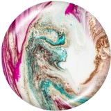 20MM  Pattern  Print   glass  snaps buttons  Beach Ocean
