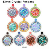 10pcs/lot  color  pattern  glass picture printing products of various sizes  Fridge magnet cabochon