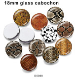 10pcs/lot  pattern  glass picture printing products of various sizes  Fridge magnet cabochon