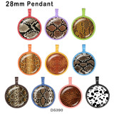 10pcs/lot  pattern  glass picture printing products of various sizes  Fridge magnet cabochon