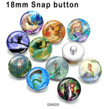 10pcs/lot  Elves  glass picture printing products of various sizes  Fridge magnet cabochon