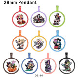 10pcs/lot  Butterfly  Elves  glass picture printing products of various sizes  Fridge magnet cabochon